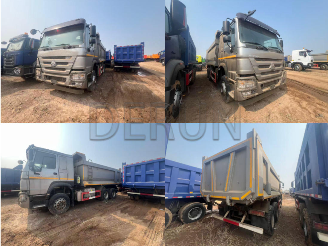 SINOTRUK HOWO 6x4 dumper har skickats till Algeriet