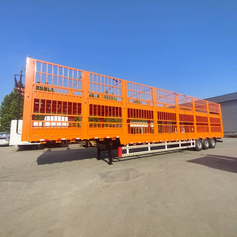 Boskap Boskapsstängsel Semi Trailer