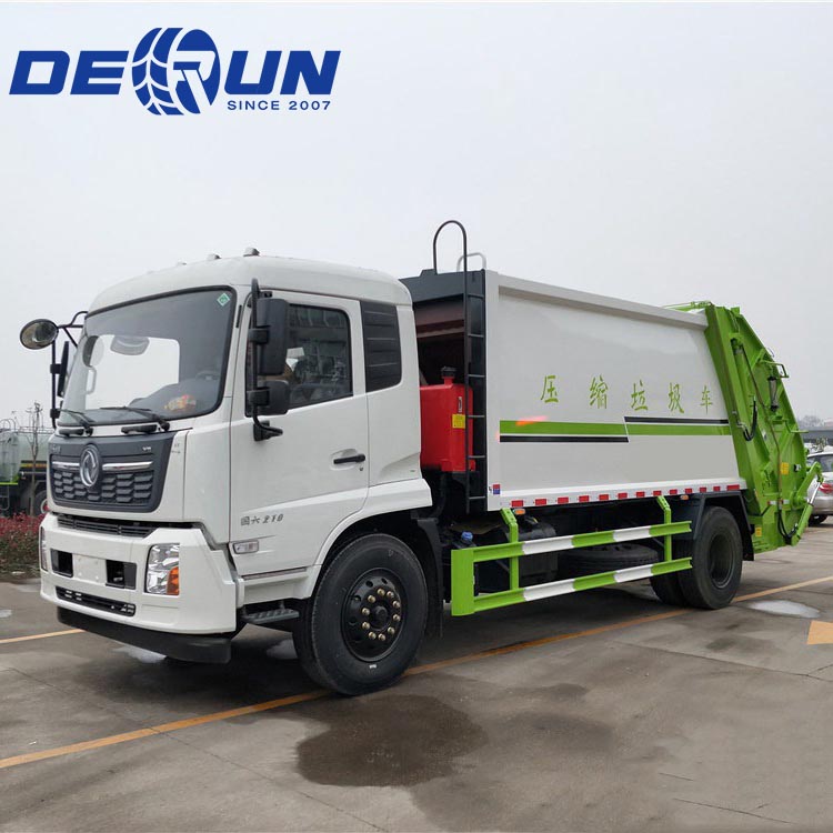 Dongfeng 4x2 sexhjulig sopkompressorbil