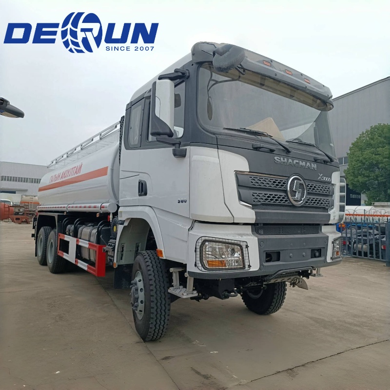 Shacman x3000 6x4 Aluminiumlegeringsolja Tankbil