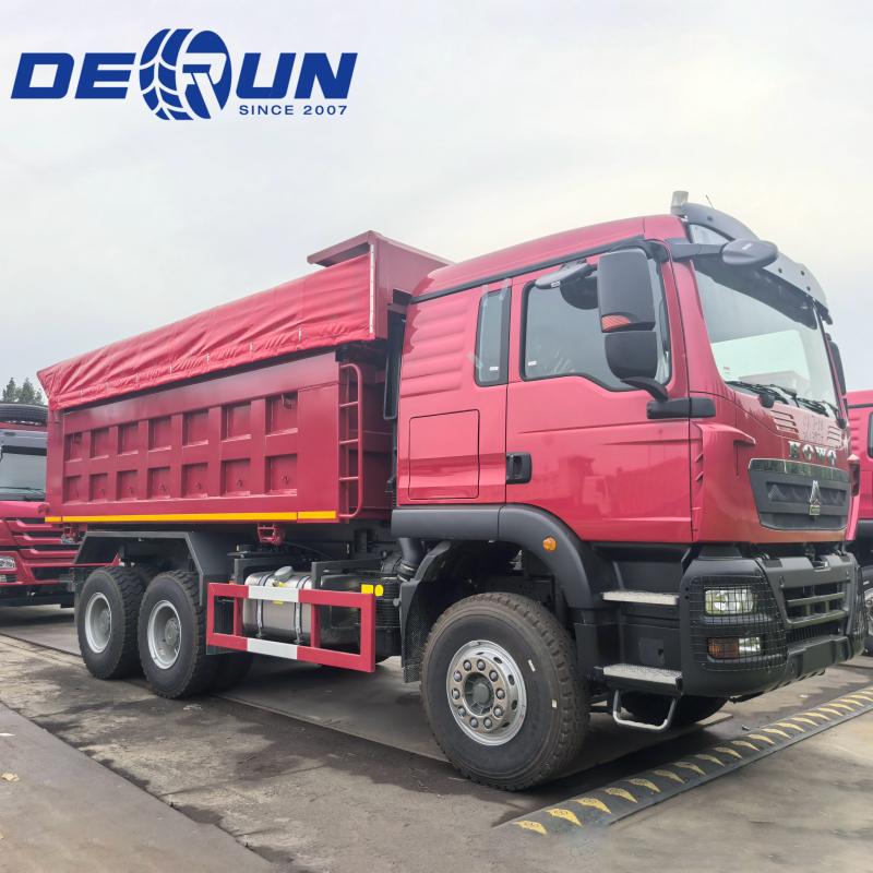 Sinotruk Howo TX 6x4 336HP dumper för Etiopien och Djibouti