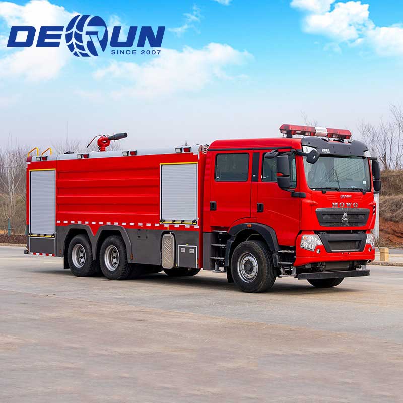 Sinotruk Howo 6x4 brandsläckningsbil